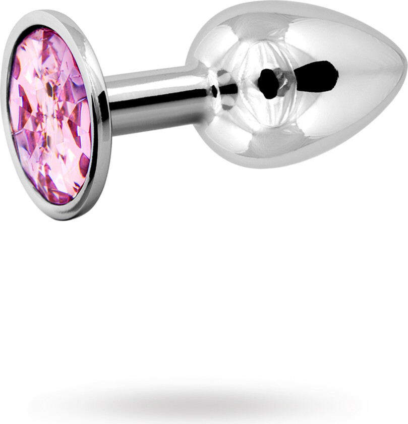 Metal Plug Small - Silver/Pink