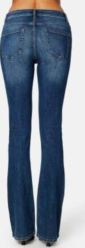 Bilde av Blush Mid Flared Denim Dark Blue Denim XS/34