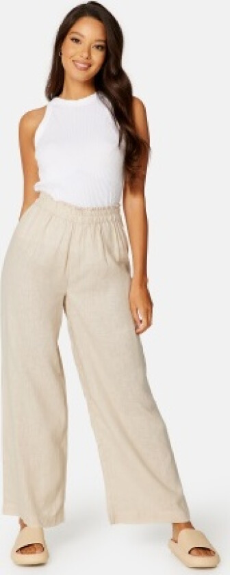 Onltokyo Linen Blend Pant Moonbeam S/30