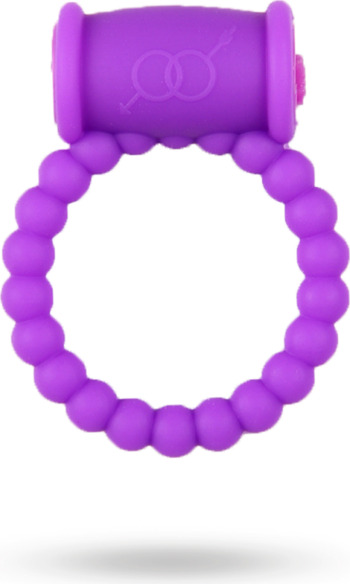 Purple Vibrating Cock Ring