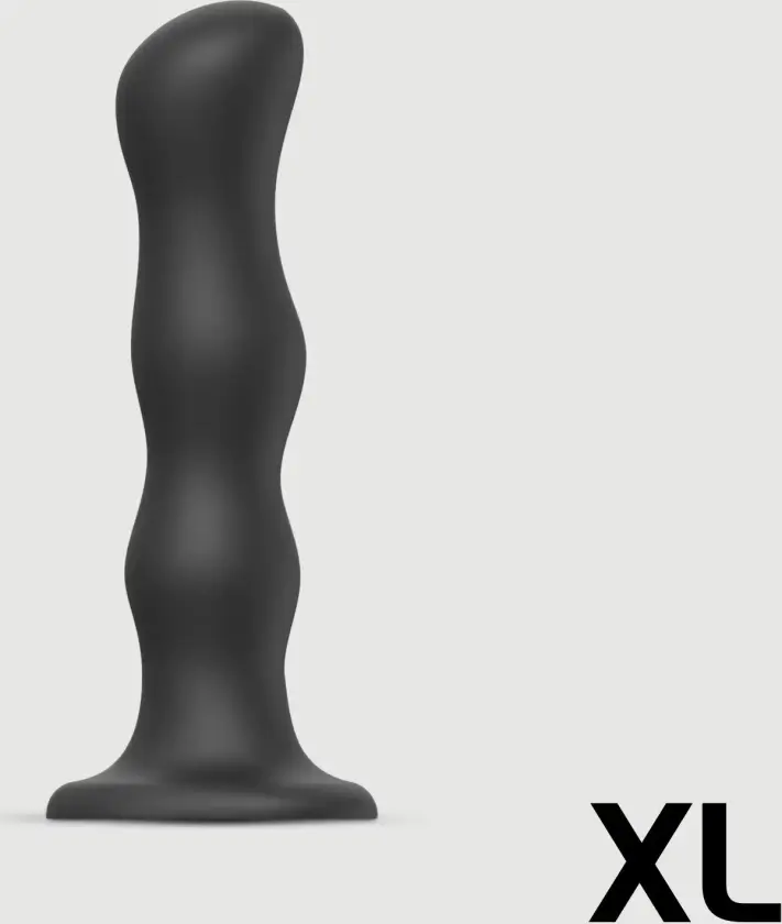 DILDO GEISHA BALLS SVART - XL