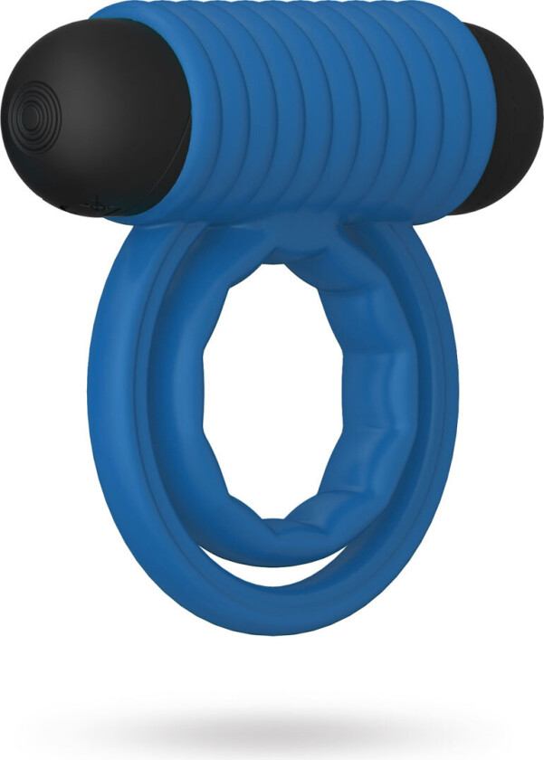 Double Rings Rock Hard Rechargeable Cock Ring