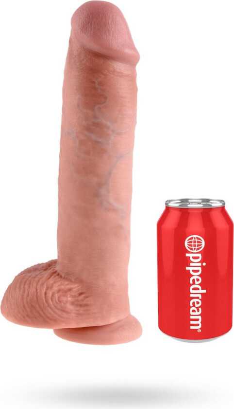 Cock with Balls 29.5 cm - Flesh