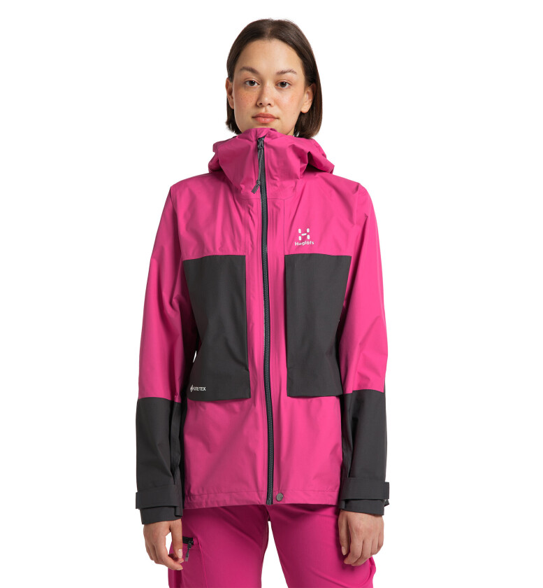 Roc Sheer Gore-Tex Jacket, skalljakke dame Ultra Pink/magnetite