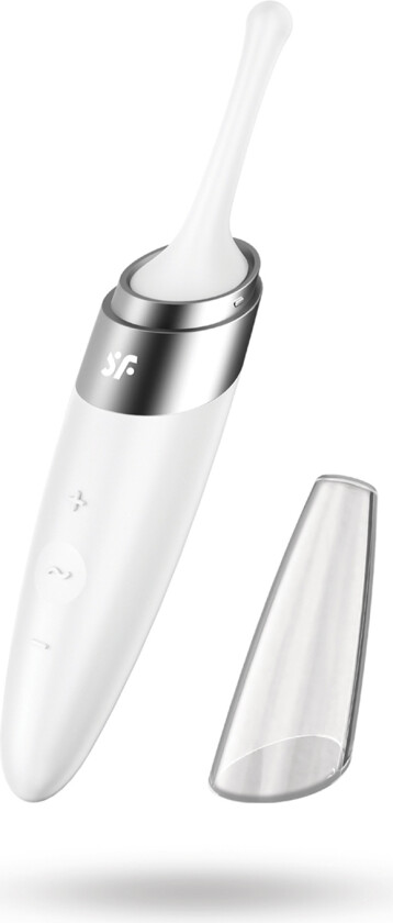 Twirling Delight Tip Vibrator - White