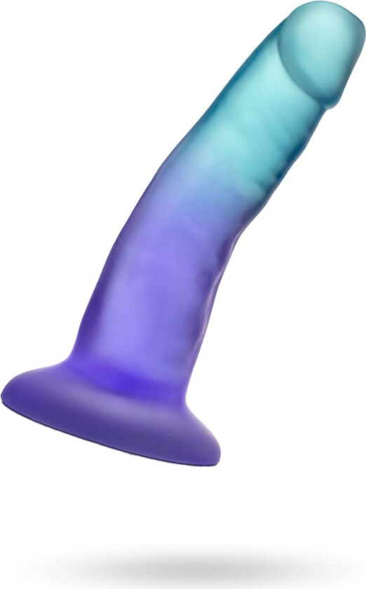 B YOURS – MORNING DEW 5 INCH DILDO – SAPPHIRE