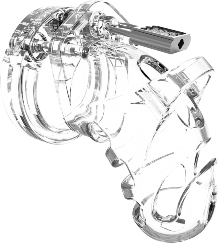 MANCAGE #25 CHASTITY 9cm - CLEAR COCK CAGE