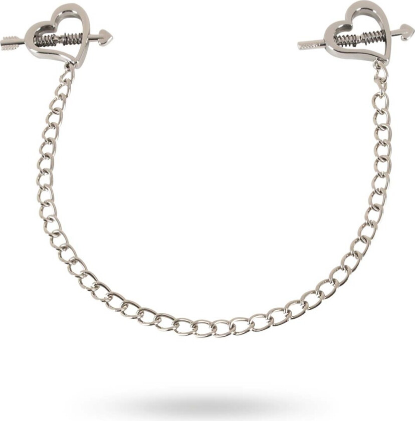 Heart shaped nipple clamps