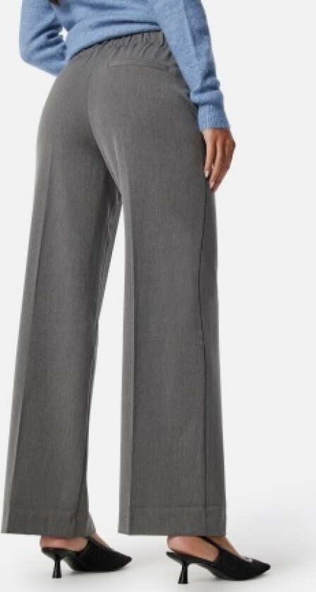 Slfemma-tara Mw Wide Pant Medium Grey Melange 44