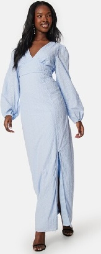 Vimalina L/S maxi dress Kentucky Blue 42