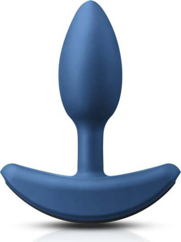 Blå Analplugg Med Tyngde - Small
