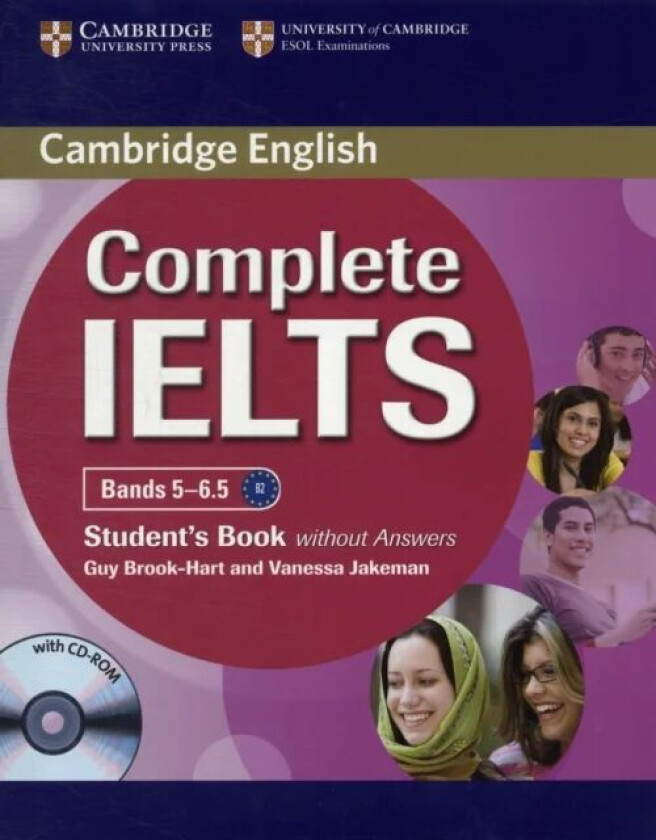 Complete IELTS Bands 5-6.5 Student's Book without Answers with CD-ROM av Guy Brook-Hart, Vanessa Jakeman