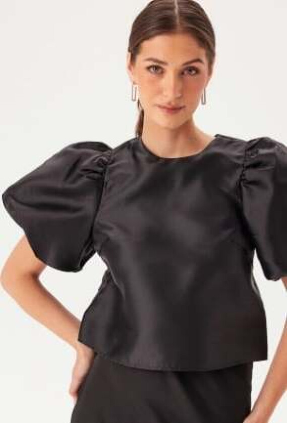 Vishina 2/4 O-NECK TOP O-NECK Black 42