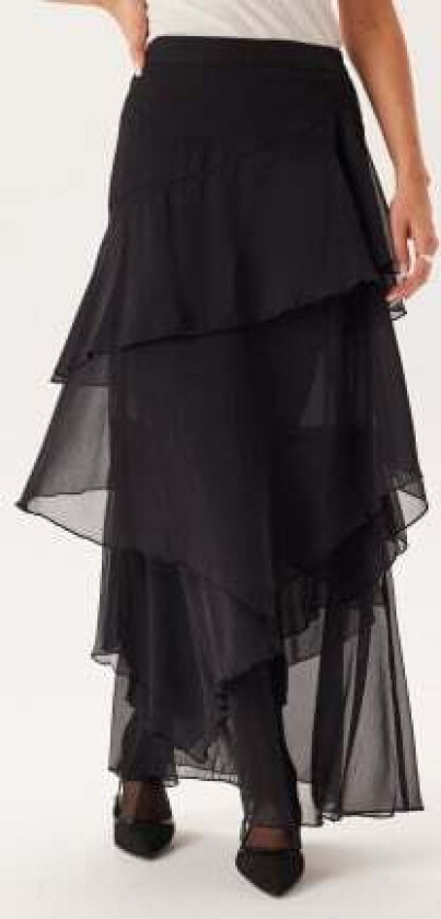 Vipalma Hw Maxi Layer Skirt Black 36