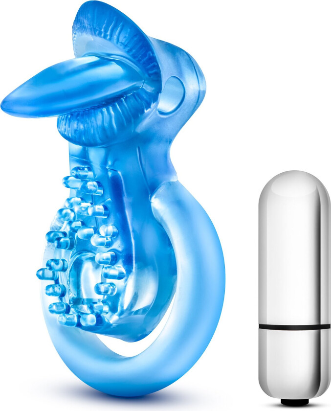 Stay Hard Tongue Blue C-ring