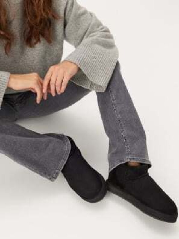 Glasgow Sheepskin Boots Black 39