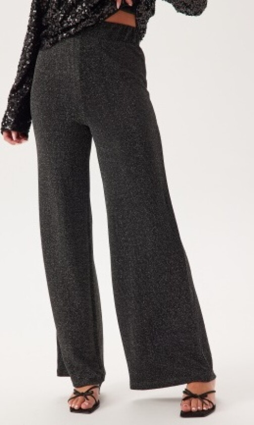 Pclina Hw Wide Pants Black XL