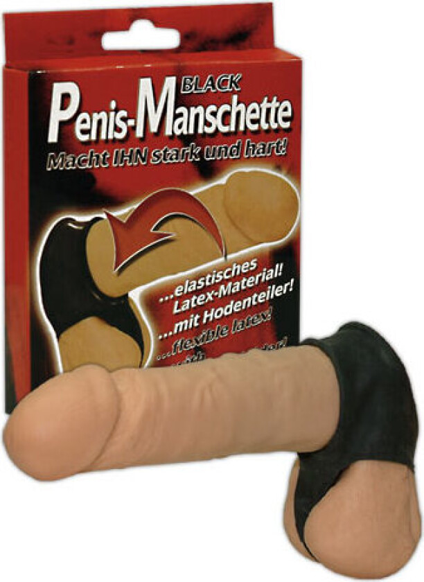 Penismanschette Svart