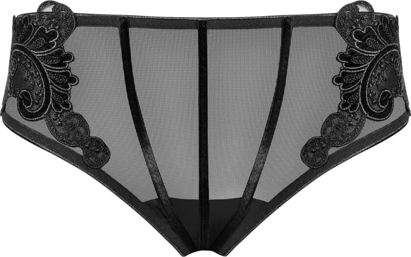 Truse i tyll med broderier