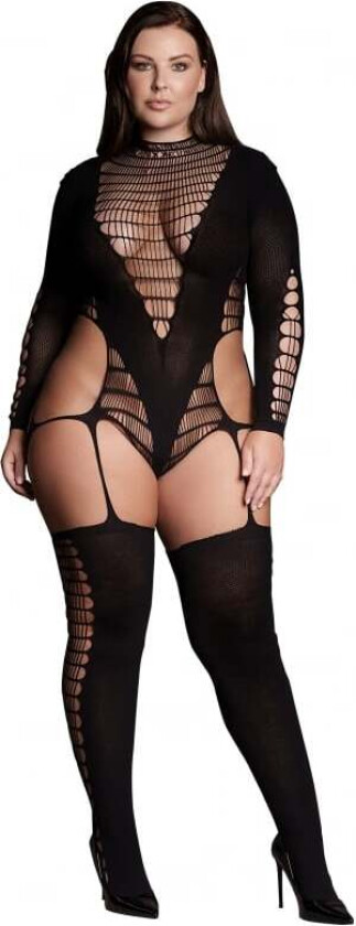 Kalyke XXIII - Bodystocking with Turtleneck plus size