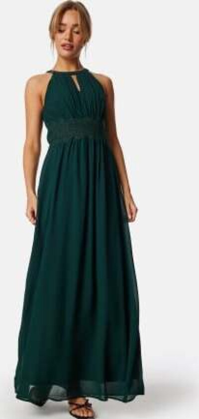 Vimilina Halterneck Maxi Dress Scarab/Elastic 40