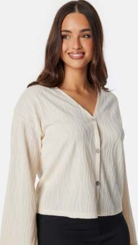 Vmellie Ls Cardigan Jrs Birch XL