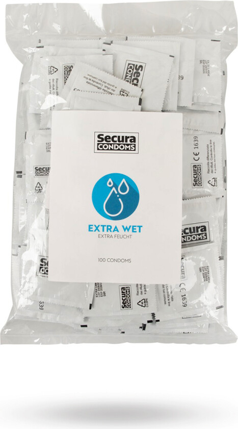 EXTRA WET 100 PCS CONDOMS