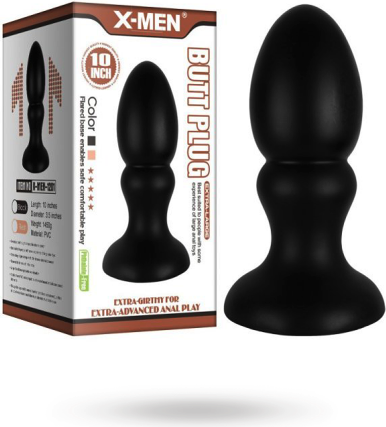 X-Men XL Butt Plug 26 cm