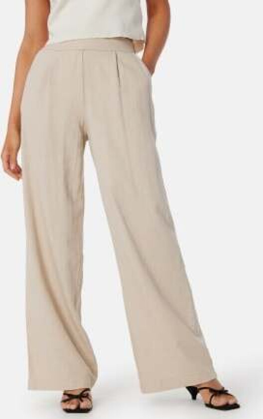 Vijolanda High Waist pleated pants Feather Gray 40