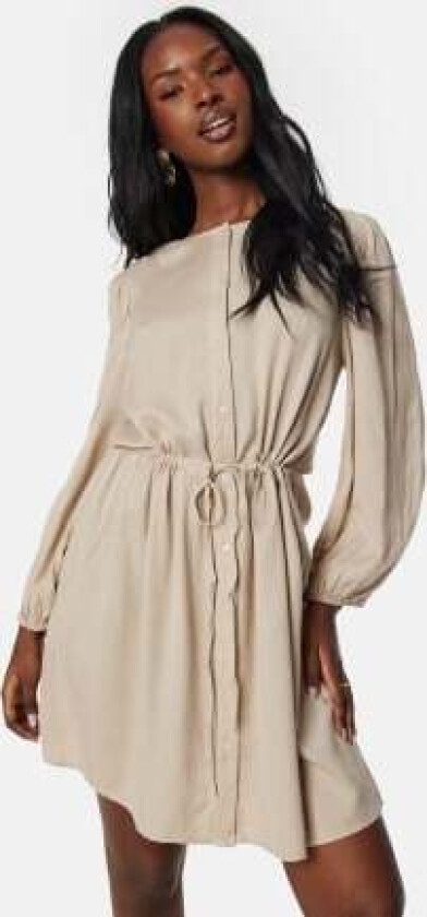 Vipricil O-Neck 7/8 dress Feather Gray 38
