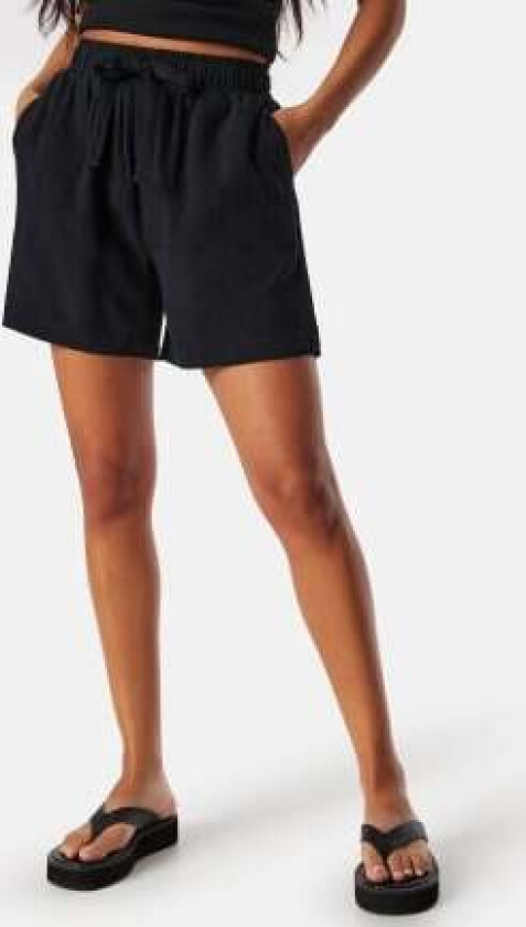 Objsanne HW Wide Shorts Black 34