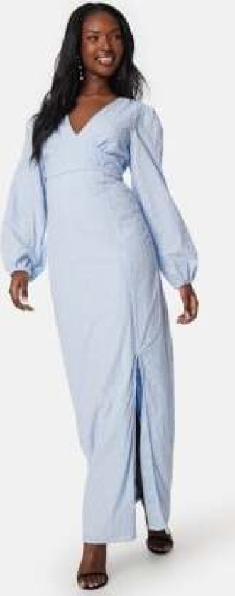 Vimalina L/S maxi dress Kentucky Blue 40