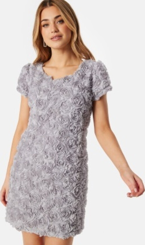 Parker Dress Silver Blue 40