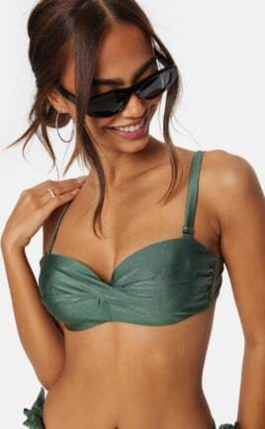 Twisted Bikini Top Green 70B