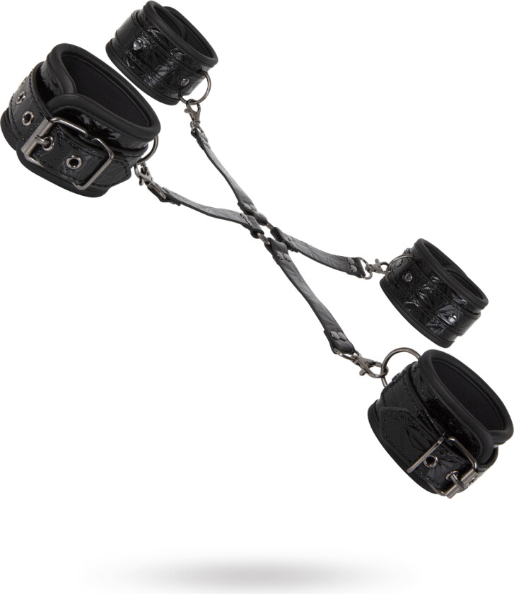 Black - Hog-Tie Med Mansjetter