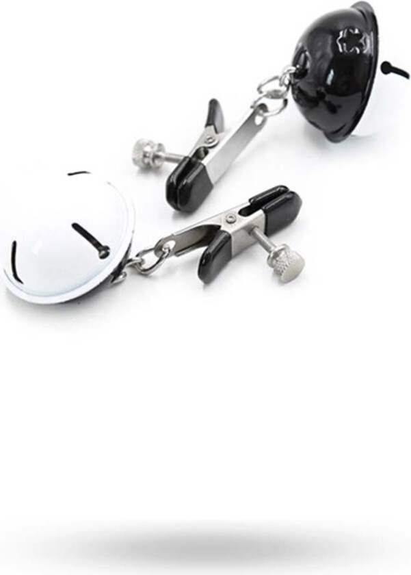 Fetish Addict Nipple Clamps With Bell