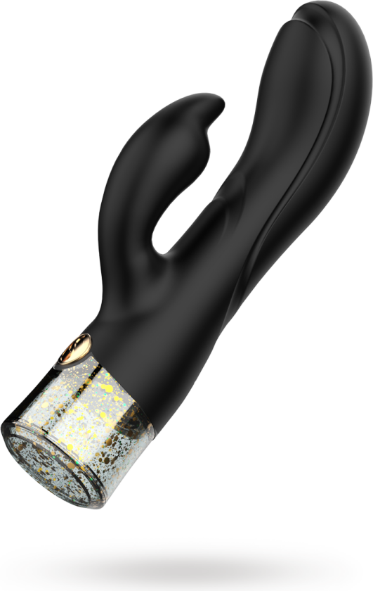 The Bling Bling Rabbit with Gold Flakes and LED Light