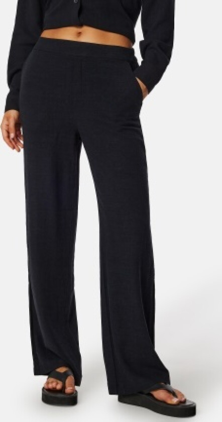 Objsanne Aline Wide Pant Black 44