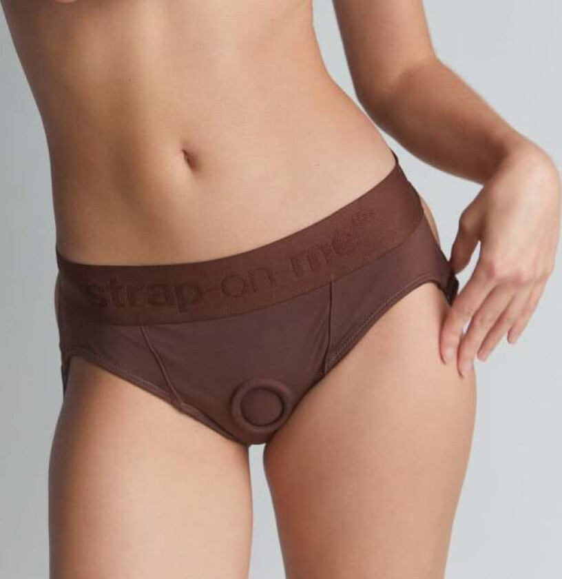 HARNESS LINGERIE HEROINE - CHOCOLATE