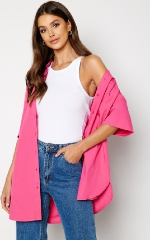 Kenya Life Rib Tank Top White M