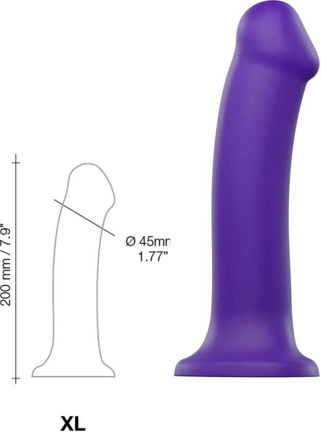 Bøybar Dildo Dual Density XL - 20 cm