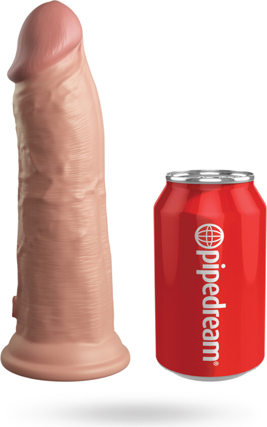 Elite 20CM Silicone Dual Density Cock - Light