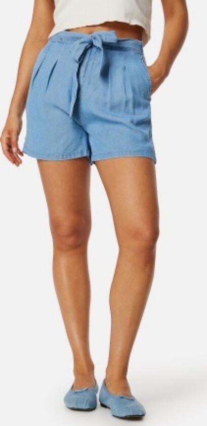 Mia Loose Summer Shorts Light Blue Denim S