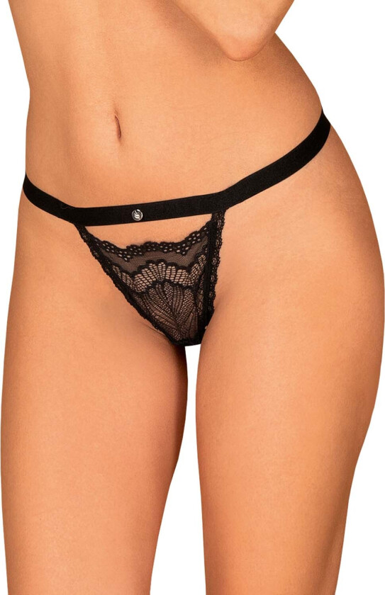 ISABELLIA -BLACK THONG