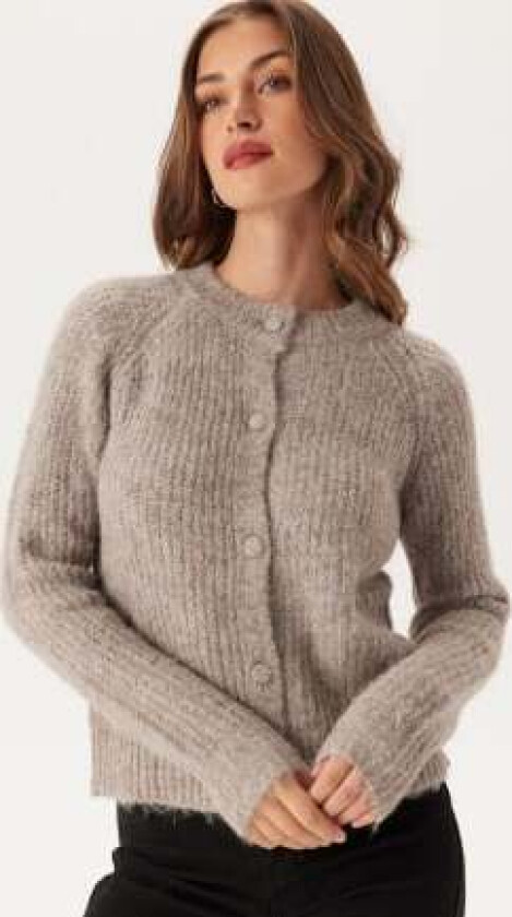 Onlmaggie Life Ls O-neck Cardi Malt Ball/Melange M