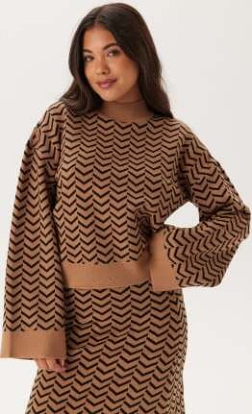 Vilina Knit Pullover Tigers Eye M