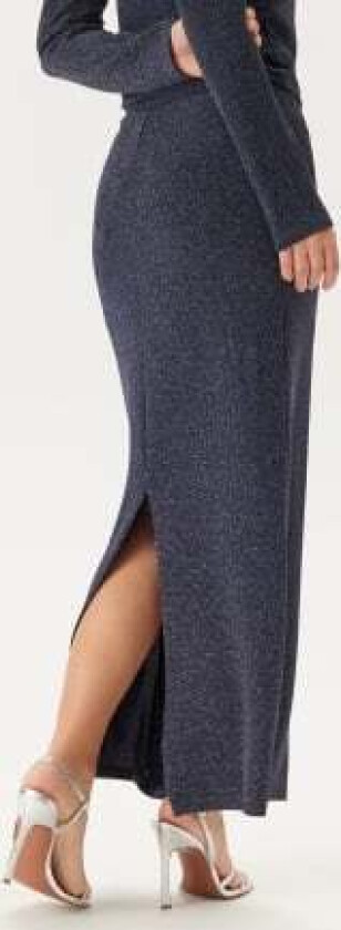 Pclina Hw Ankle Skirt Maritime Blue L