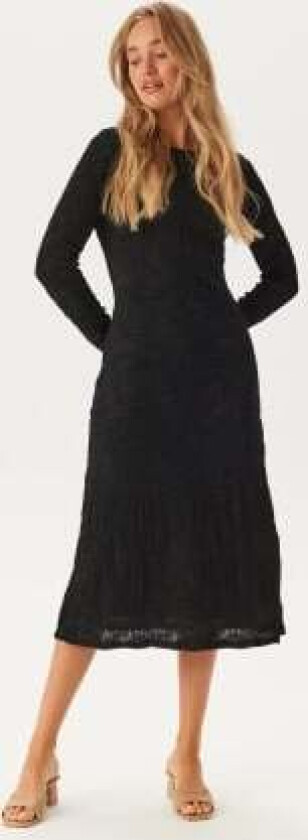 Vimeriana Boatneck L/S MIDI DR Black Beauty S