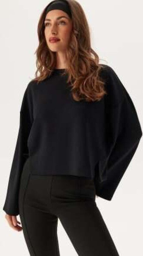 Vireflecti Crew Neck L/S SWEAT Black Beauty S