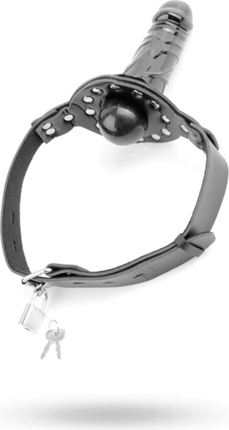 Deluxe Ball Gag med Dildo